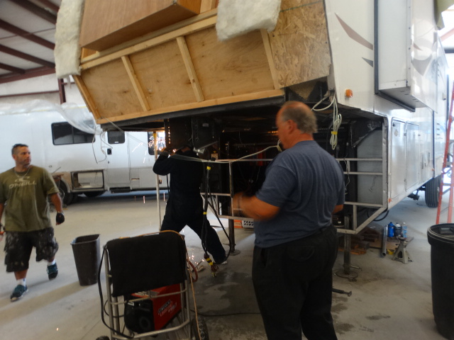 RV roof repair - Anchor-Bay