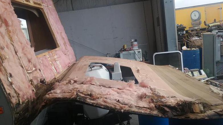 RV roof repair  Alpine