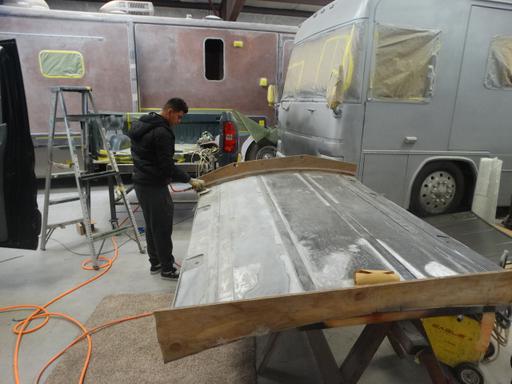RV roof repair  Arvin