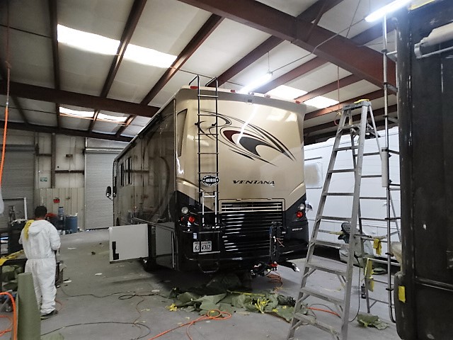 RV roof repair  Belvedere